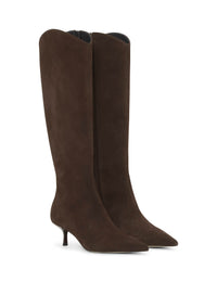 Eleya Suede Chocolate Sko