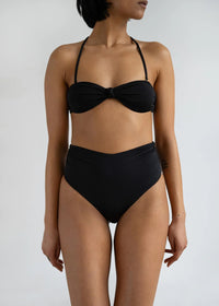 Helio Top Black Bikini