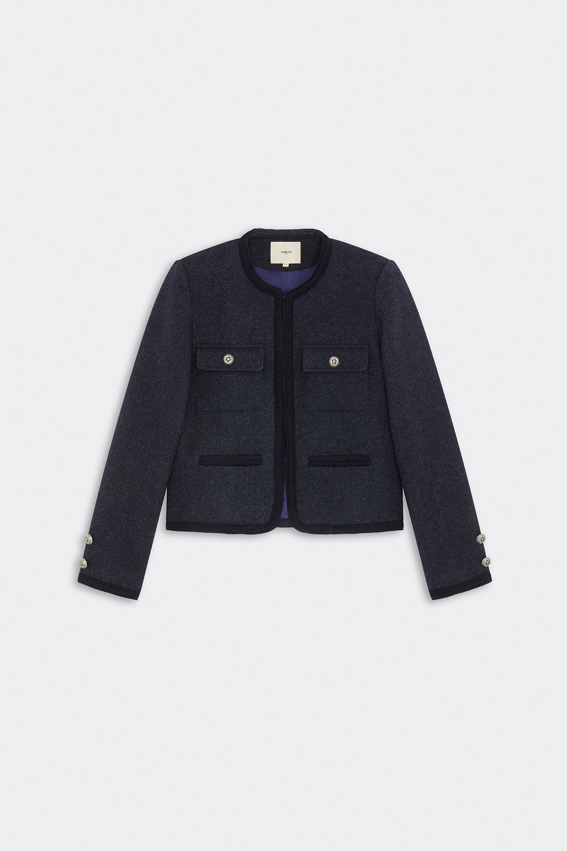 Denzel Jacket Bleu Nuit Jakker