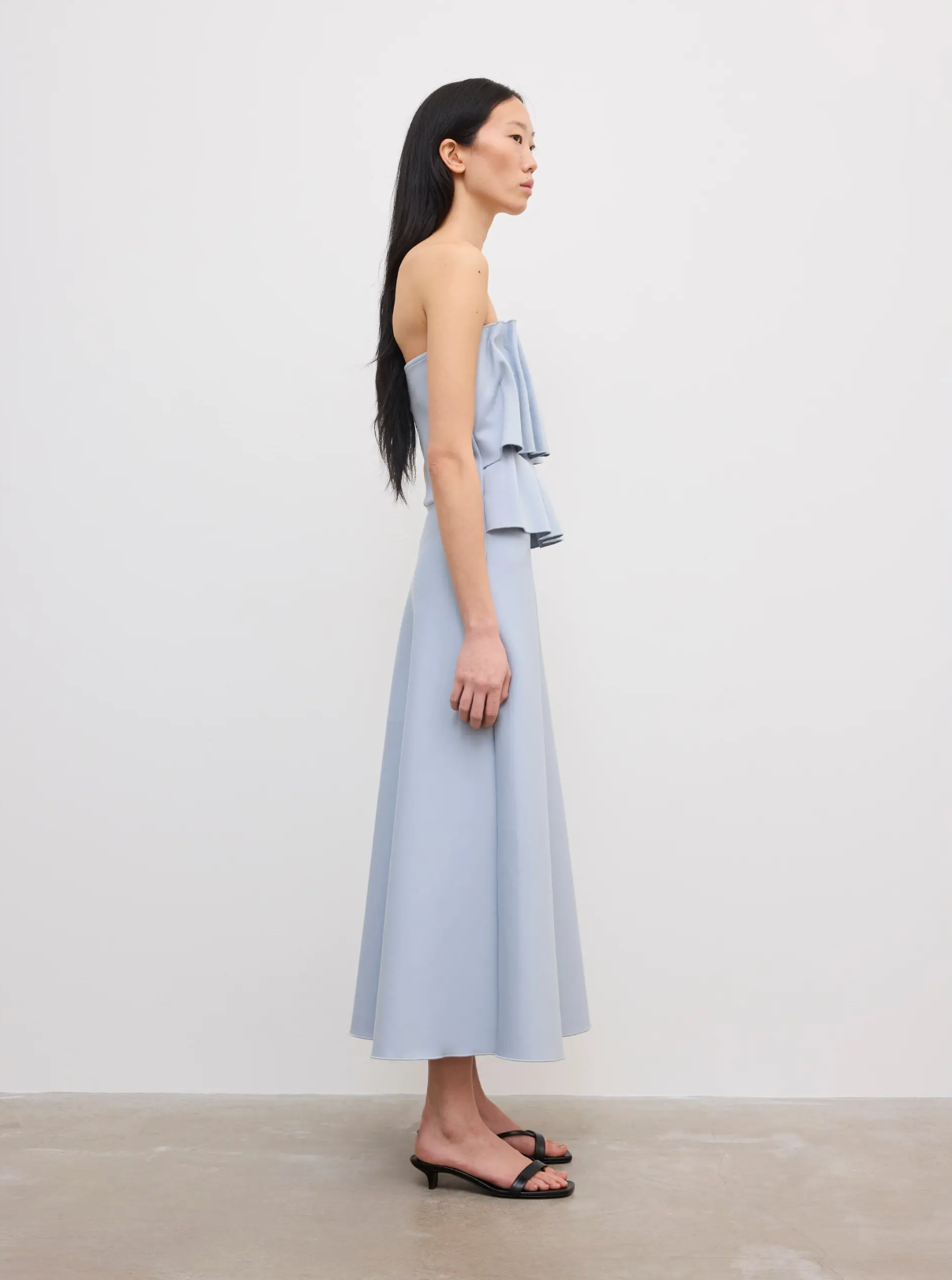 Sculpted Tube Dress Dove Blue Kjoler
