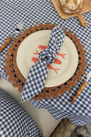 Kjøkken | BLAIR NAPKIN 2PCS BLUE