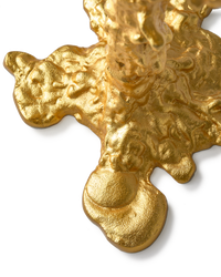 Drip Candle Holder 4-arms Gold Lysestaker