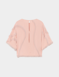 Tatiana - Matte Crepe Bluser