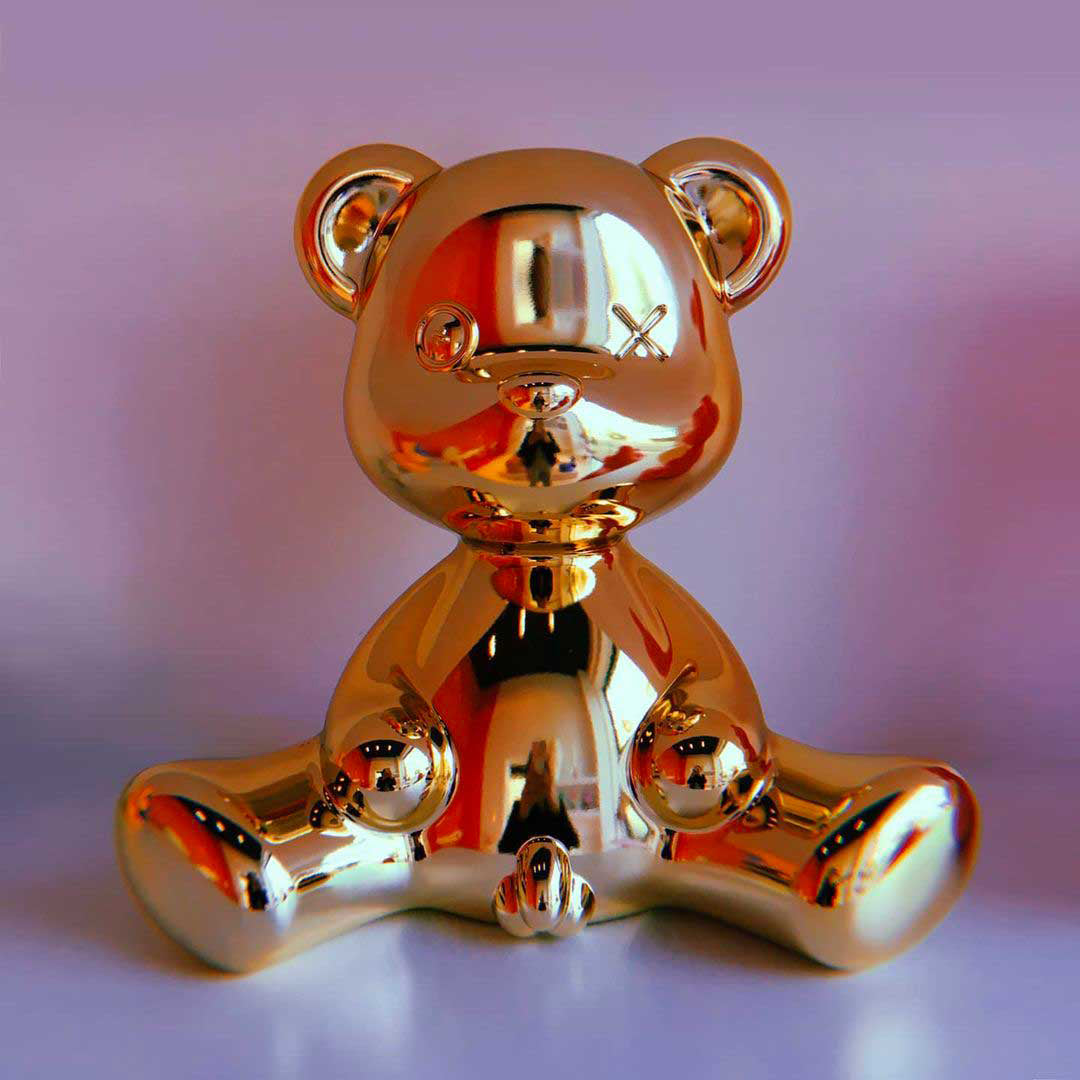 Teddy Boy Copper Finish Lamper