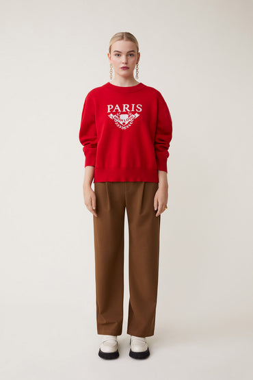 Pikilo Sweater Rouge Gensere