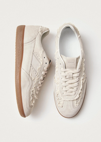 Tb.490 Crochet Cream Leather Sneakers Sko