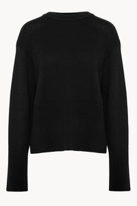 Henny Merino Sweater Black Gensere