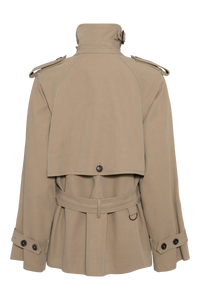 Majorstuen Trench Short Khaki Yttertøy