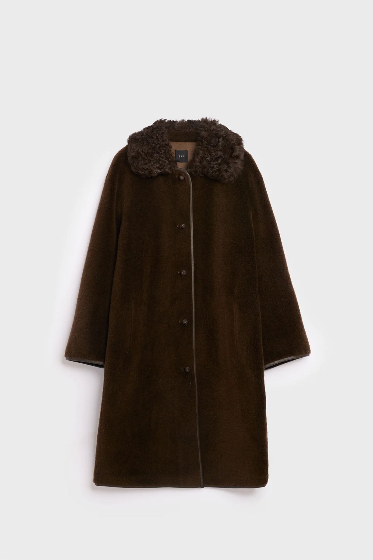 Elda lamb fur coat