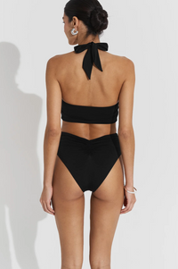 Haven Midi Top Pearl Black Badetøy