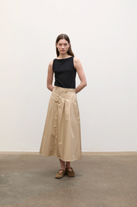 Beatris Top Black T-skjorter