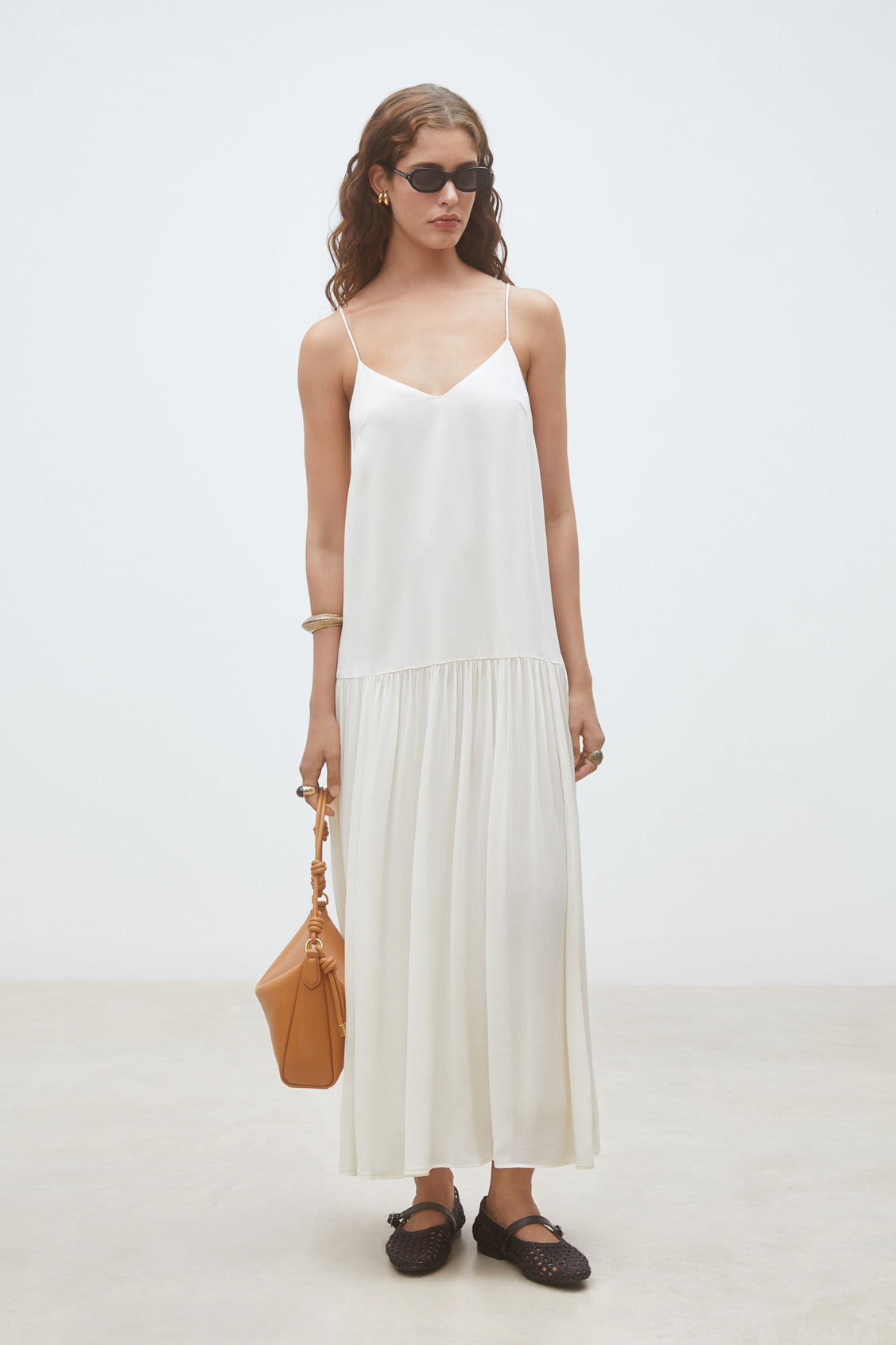 Carlota Dress Creme Kjoler