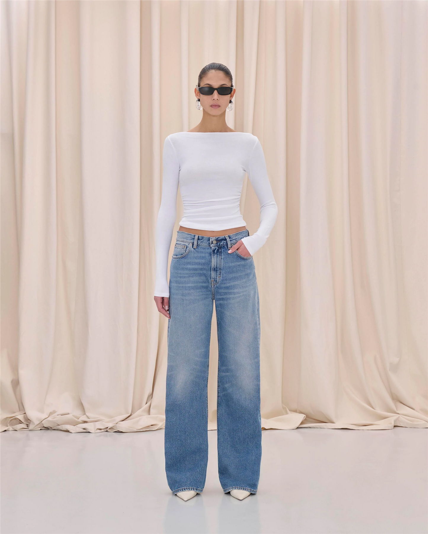 Korea Denim Nordic Blue Bukser