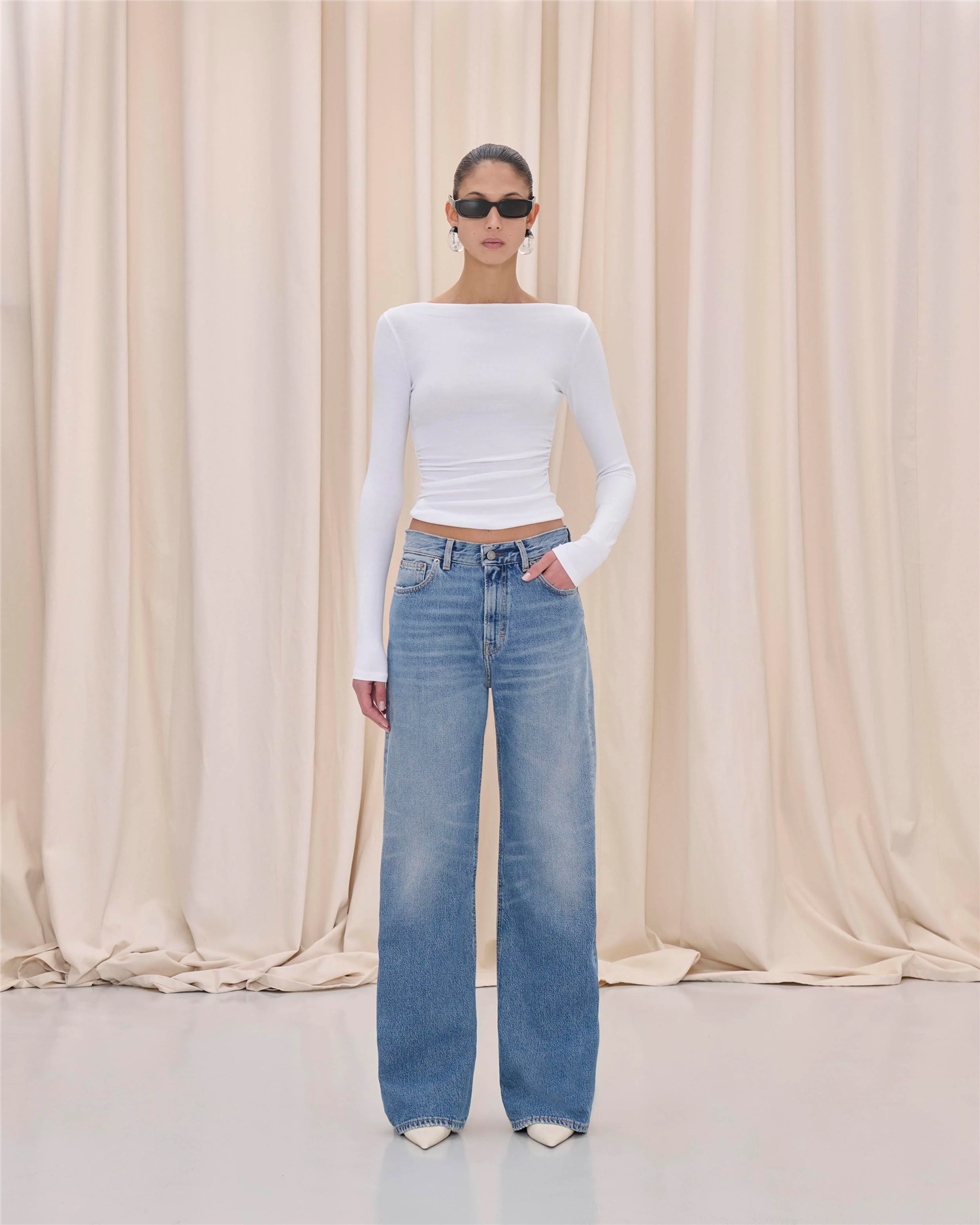 Korea Denim Nordic Blue Bukser