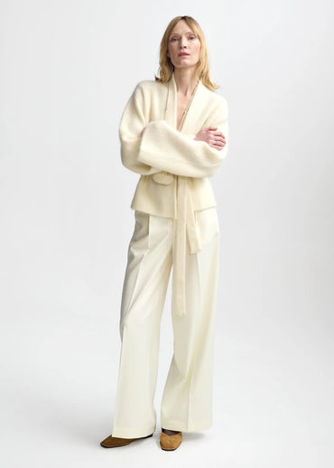 Lila Mohair Cardigan Eggshell Cardigans