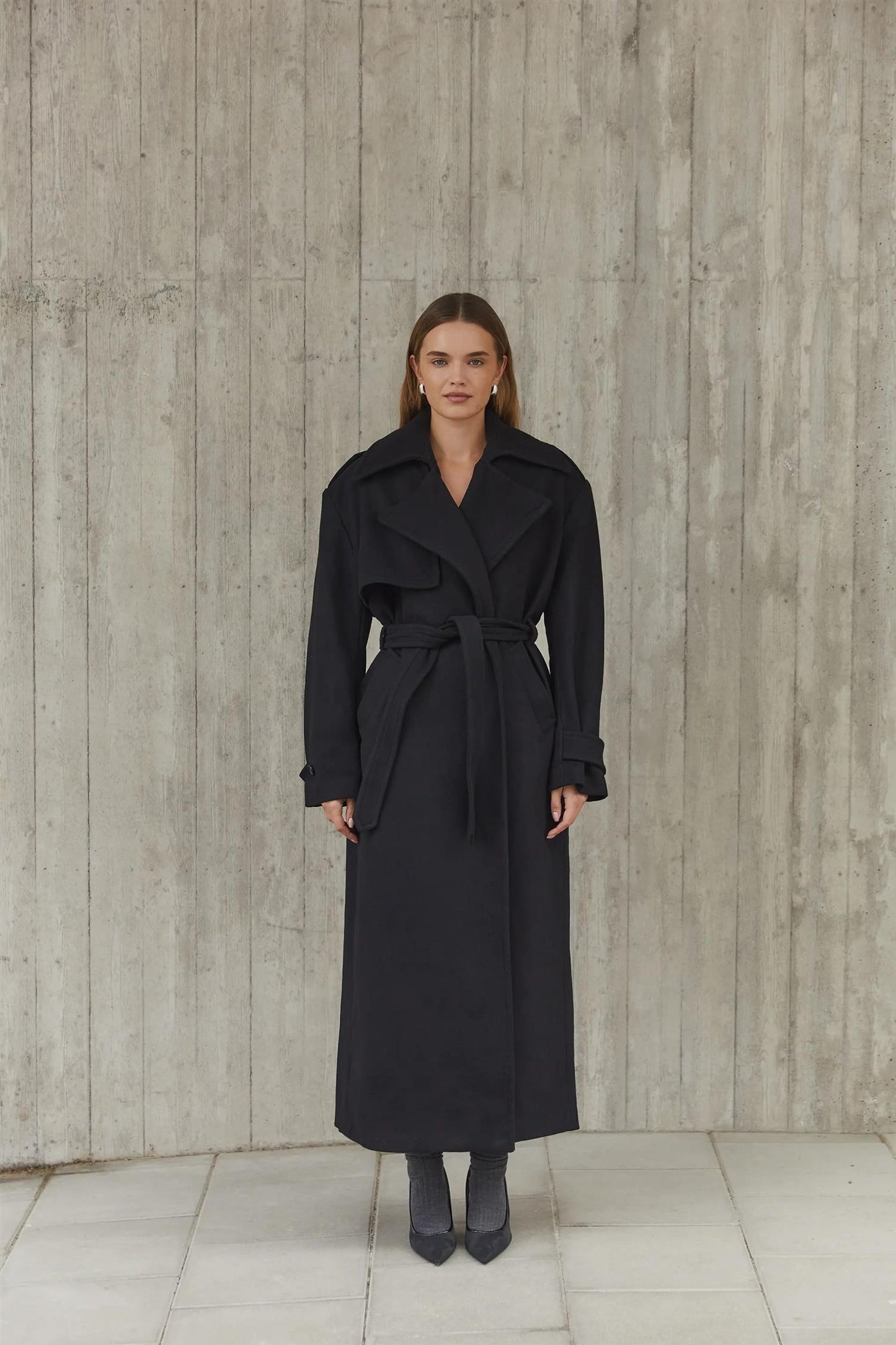 Firenze Coat Black Yttertøy