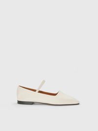 Petina Linen Nappa Flats Sko