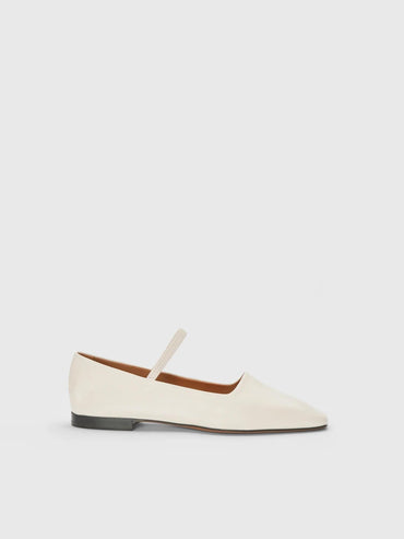 Petina Linen Nappa Flats Sko