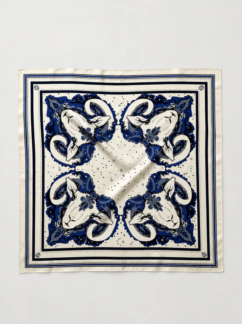 Skjerf | Zodiac Scarf - Aries - Cream