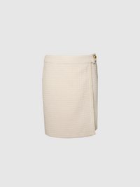Celia 50 Skirt White Skjørt