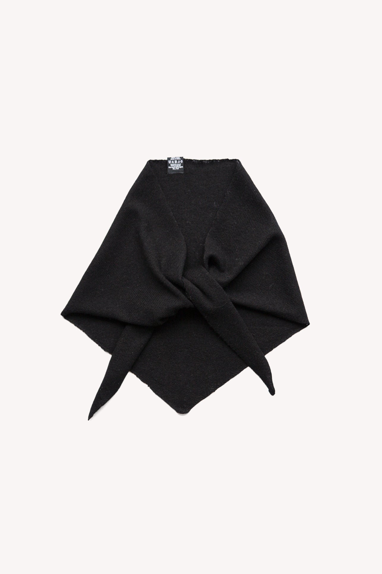 Mina Merino Scarf Black Skjerf