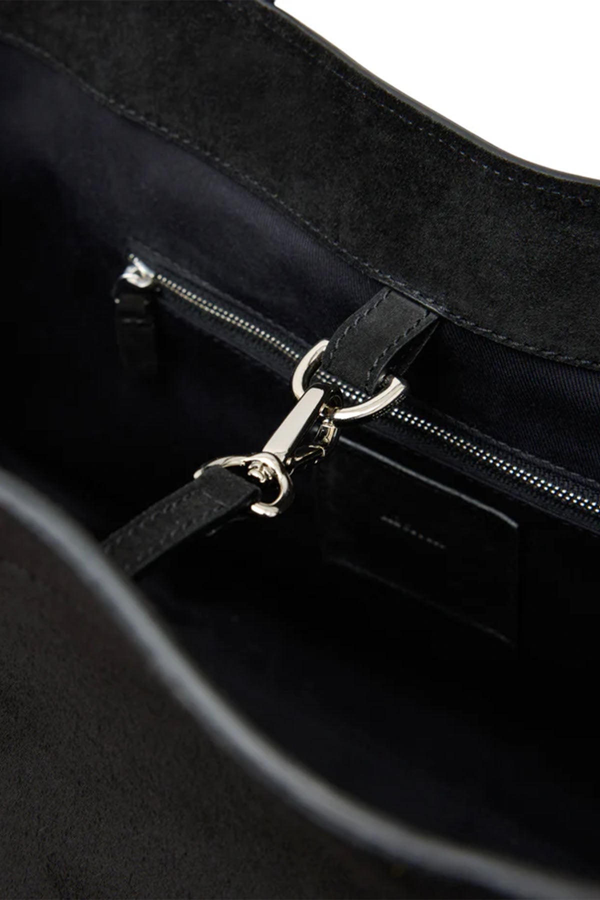 The Grace Tote - Black Suede