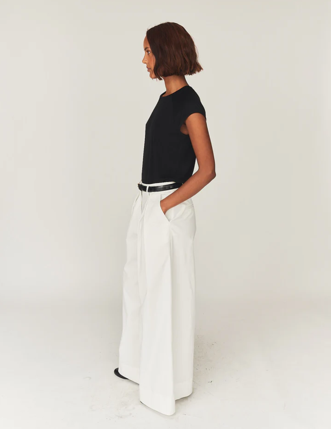Avelino Pants Cream Bukser
