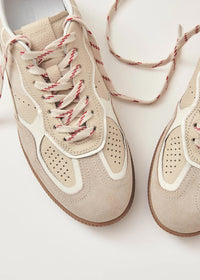 Tb. 490 Rife Grain Cream Leather Sneakers Sko