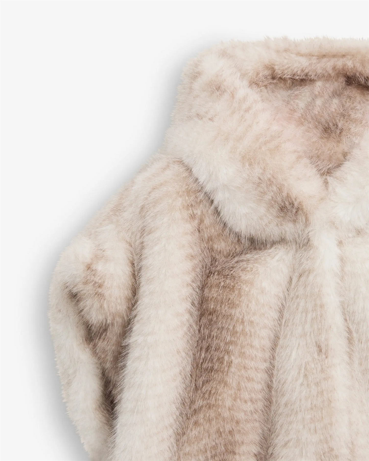 Posh Faux Fur Vest Cream Yttertøy