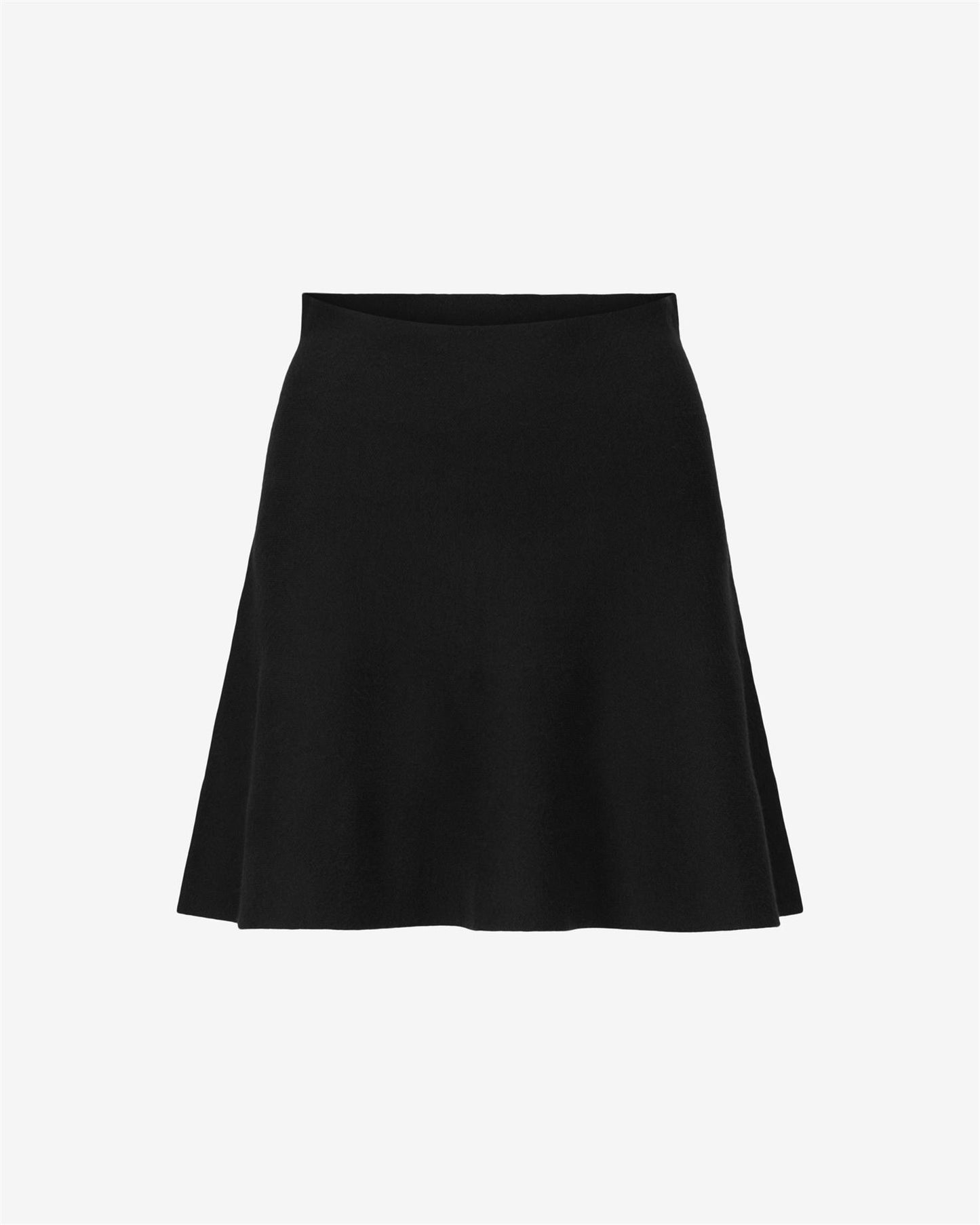 Serge Skirt Black Skjørt