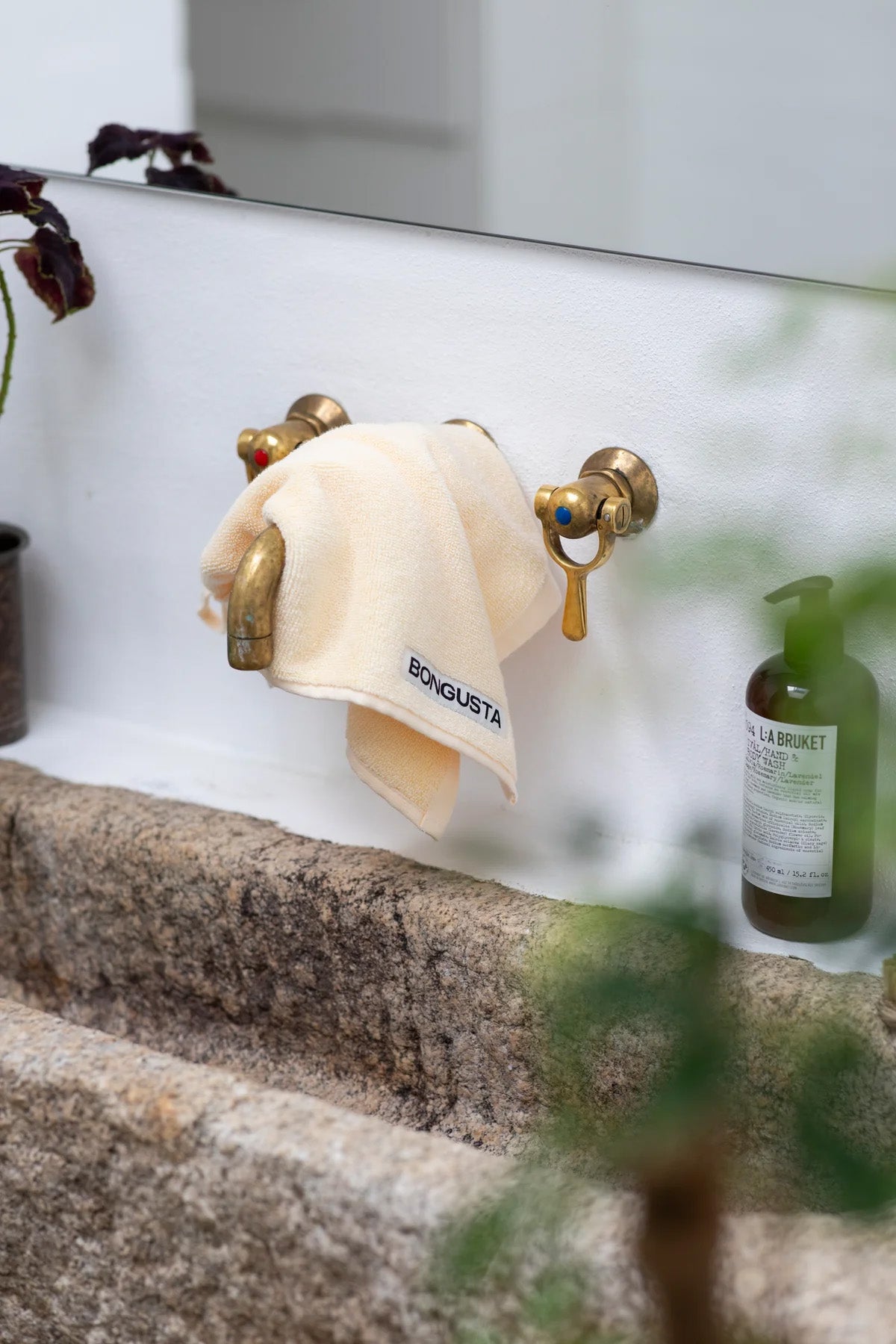 Naram Hand Towels - Vanilla Håndklær