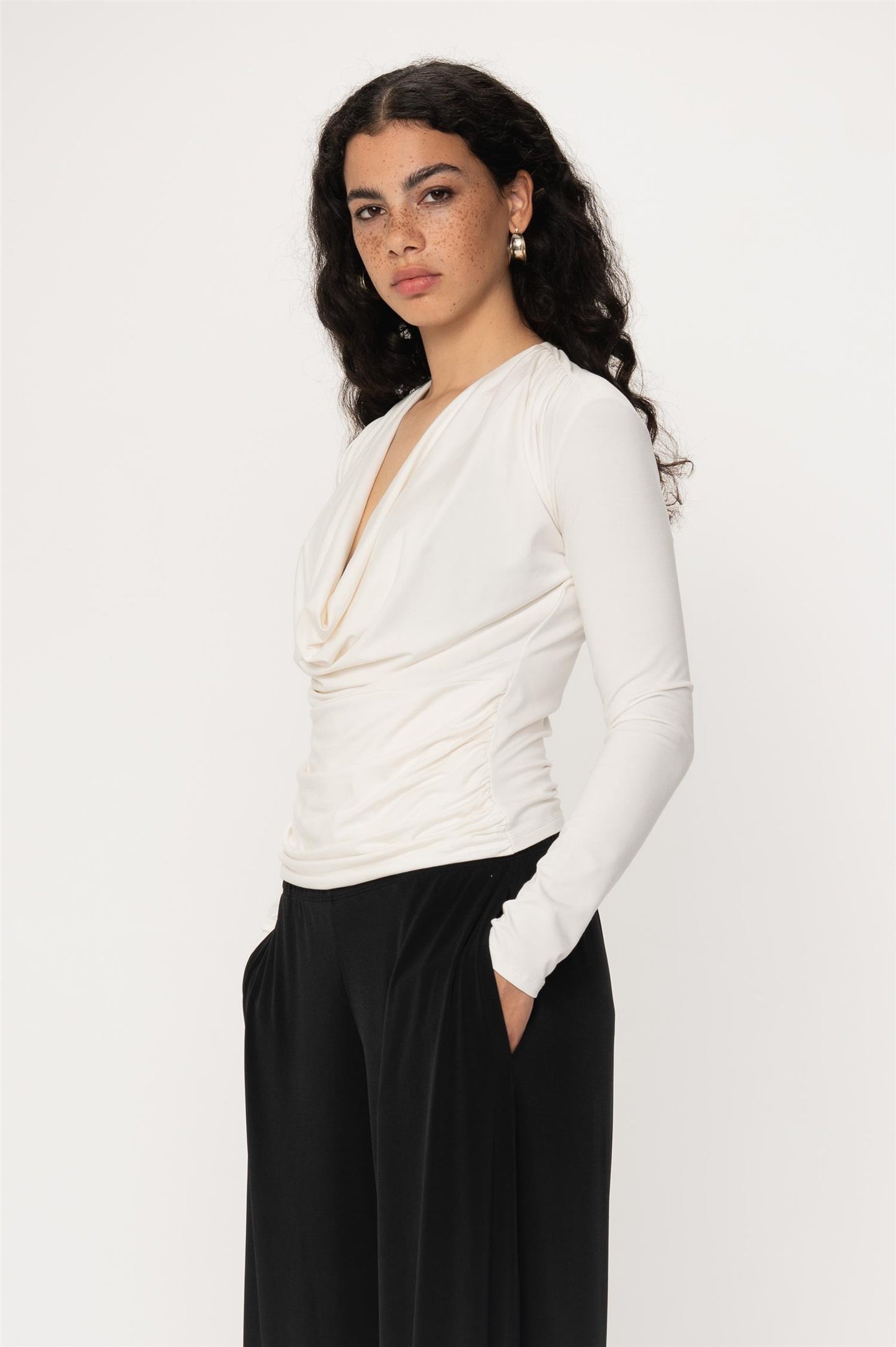 Aludra Sweater Coconut Milk Bluser
