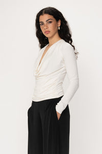 Aludra Sweater Coconut Milk Bluser