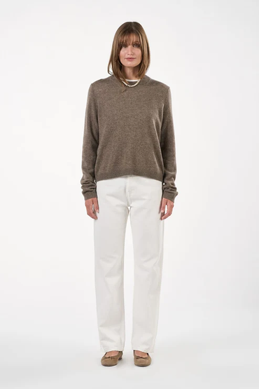 Lace Blouse Brownstone Gensere