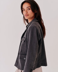 Merci Jacket Black Denim Jakker