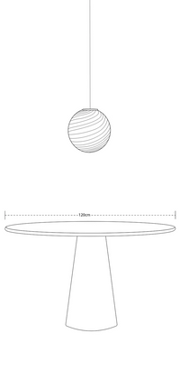 Ø30 Murano Pendel Bubble Gum Lamper