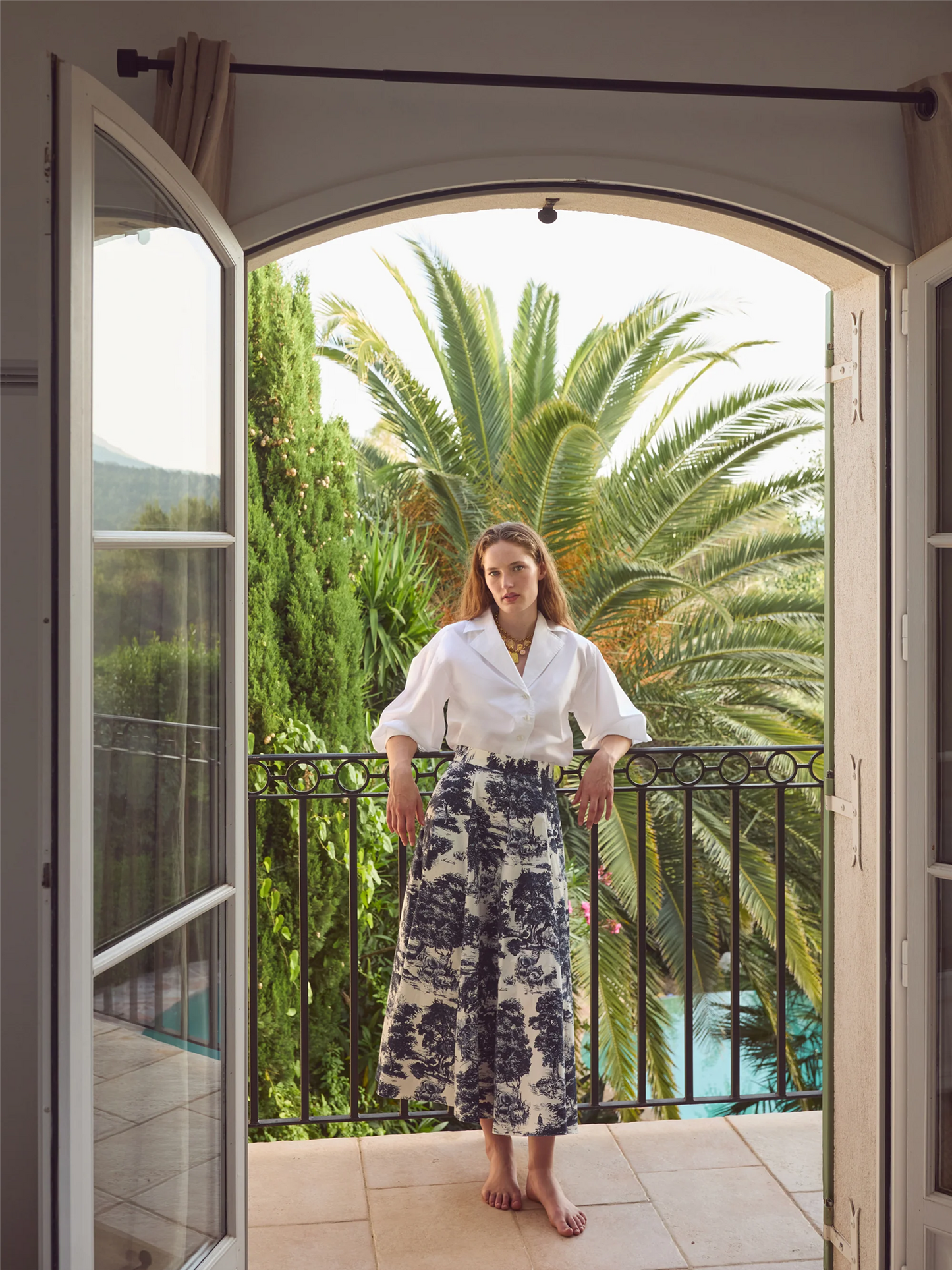 Skjørt | Leea Skirt Night Sky Blue