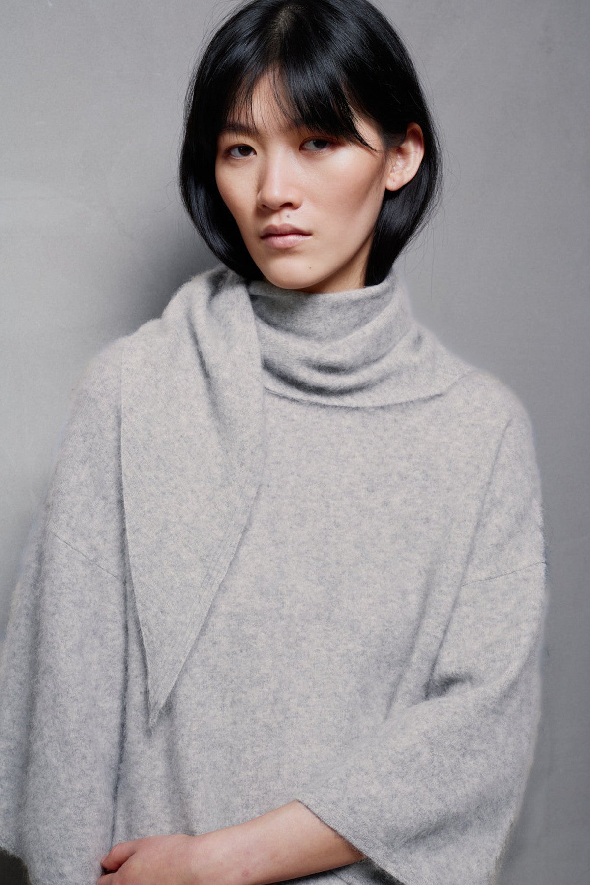 Nela Brushed Wool Knit