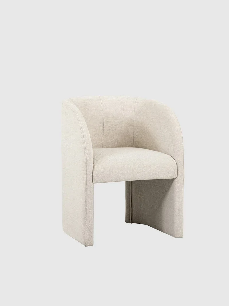 Chloé Dining Chair Cream Stoler