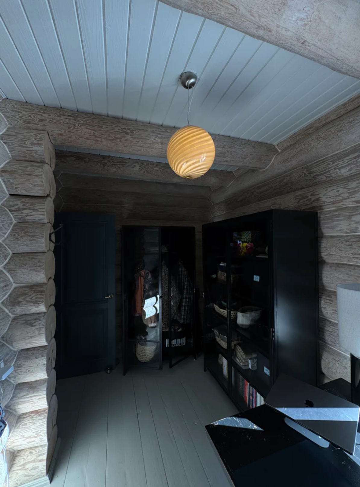 Ø30 Murano Pendel Grå Brun Lamper