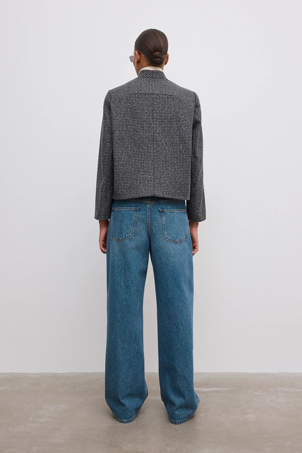 Short Curved Jacket