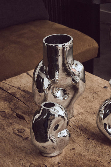 Vase liten - Chrome Vaser