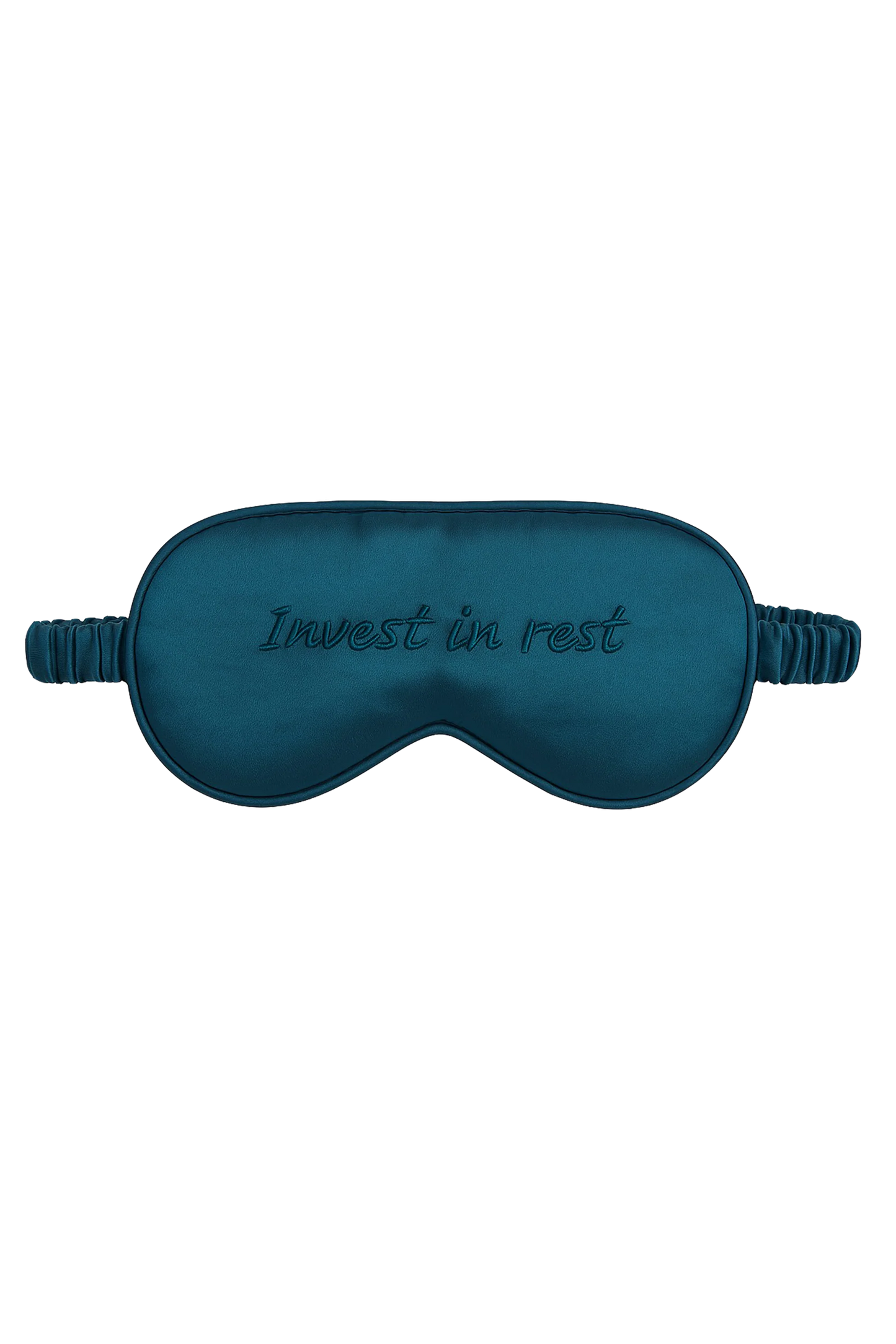 Cheri Silk Sleeping Mask Teal Blue Tilbehør