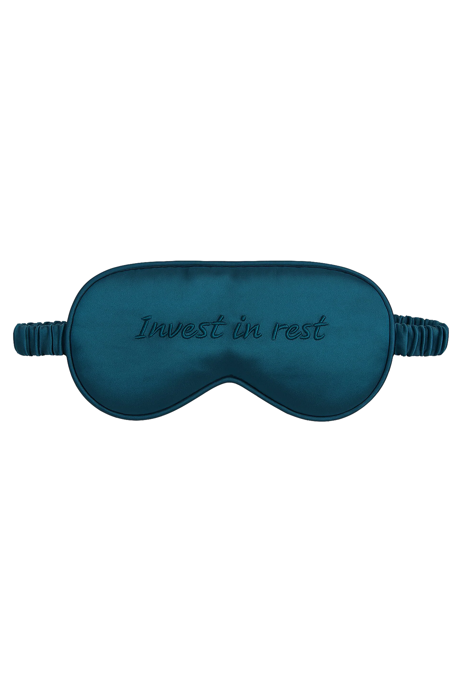 Cheri Silk Sleeping Mask Teal Blue Tilbehør