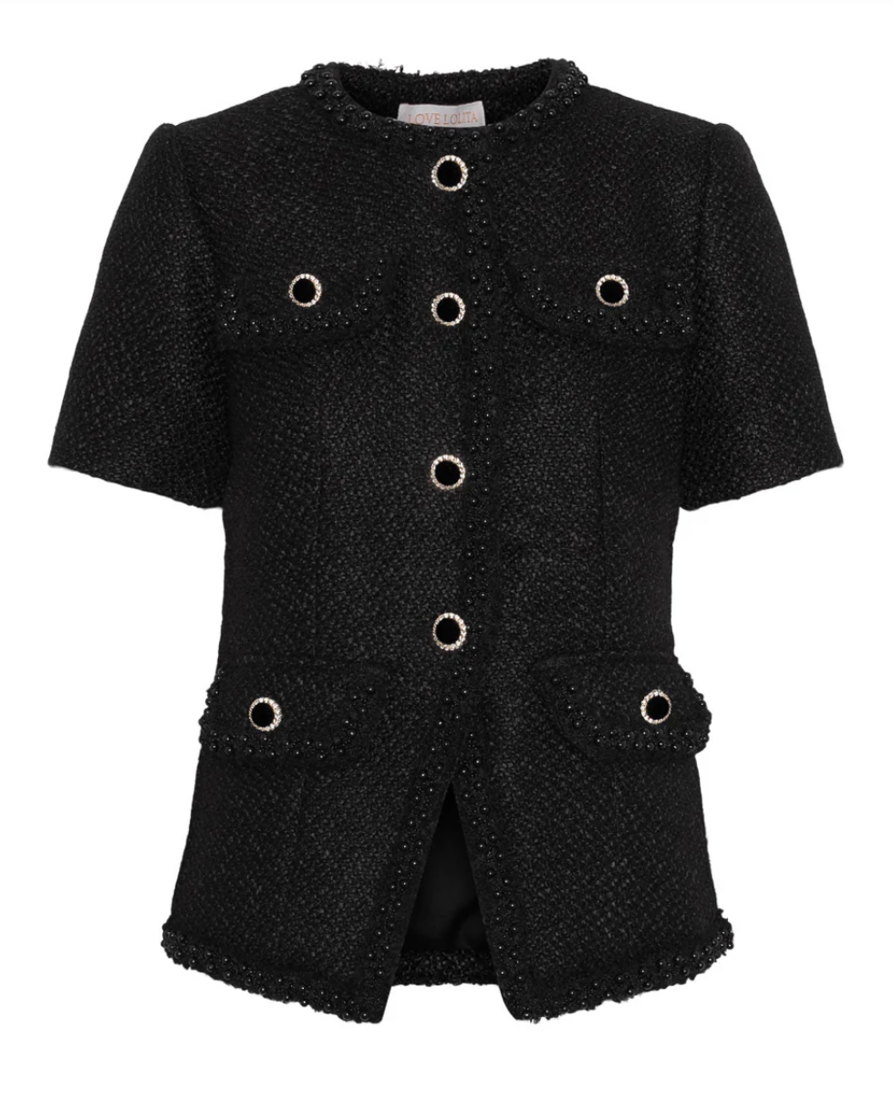 Abbot Top Black Bluser