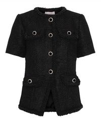 Abbot Top Black Bluser