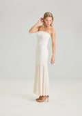 Emilie Dress Cream Kjoler