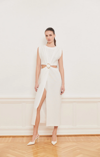 Riviera Dress White Kjoler