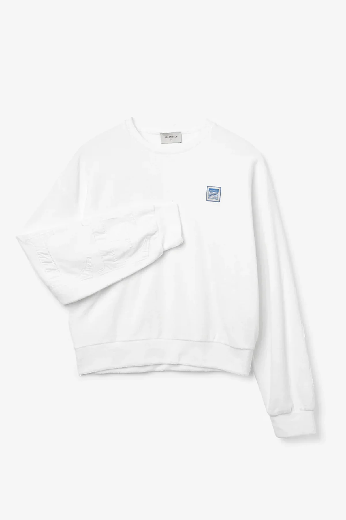 Gensere | Terry Logo Sweatshirt White