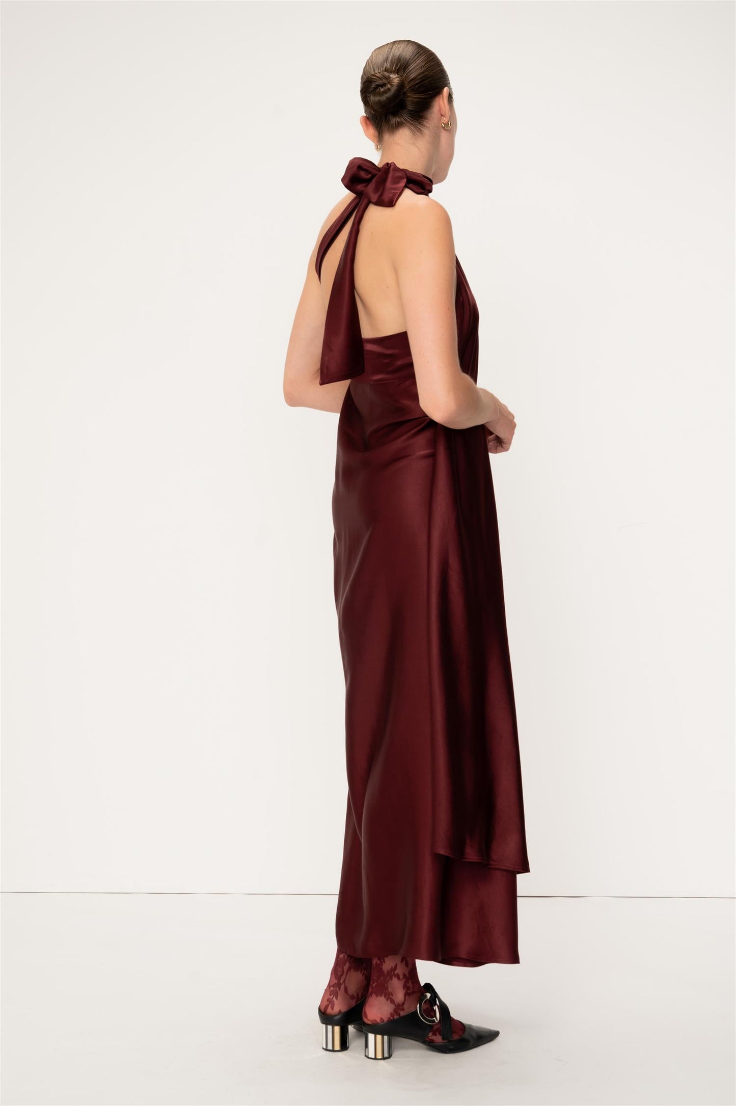 Hazel Skirt Burgundy Skjørt